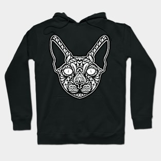 Sphynx Cat Tribal Hoodie